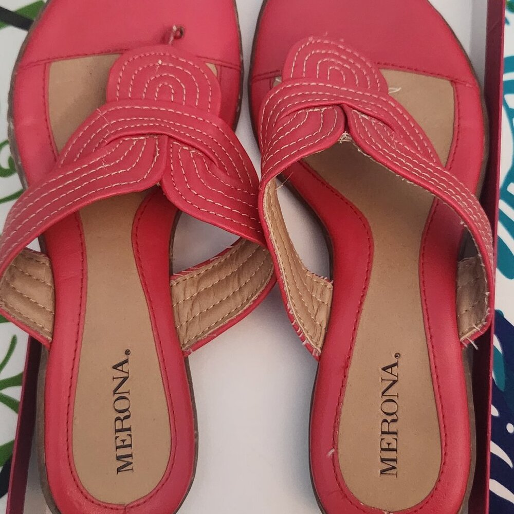 Verona Orange Sandals